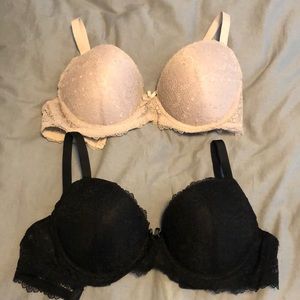 Light lift push up bras